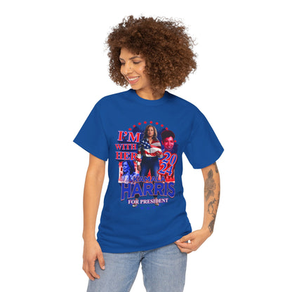 "I'm With Her" Kamala Harris 2024 Presidential Campaign Tee