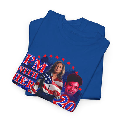 "I'm With Her" Kamala Harris 2024 Presidential Campaign Tee