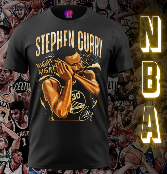 "Night Night" Digital Design - Steph Curry Inspired