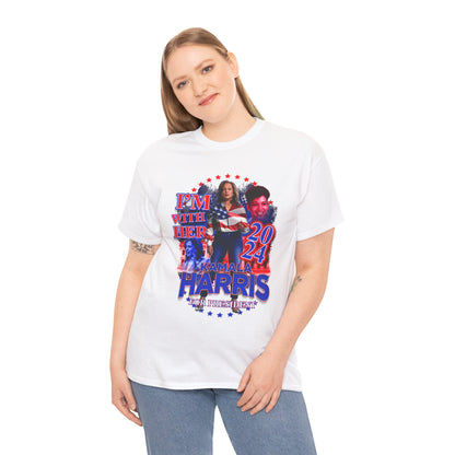 "I'm With Her" Kamala Harris 2024 Presidential Campaign Tee