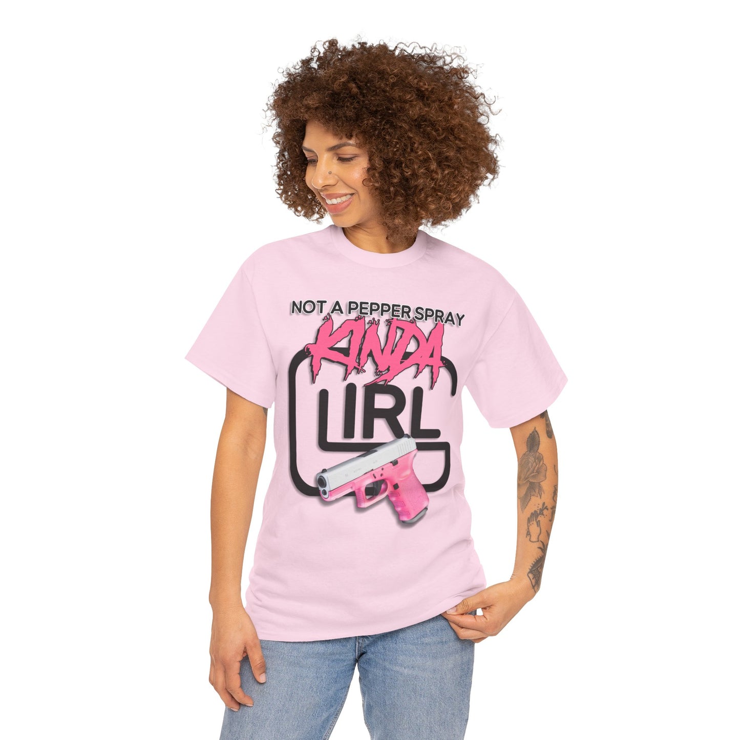 "Not a Pepper Spray Kinda Girl" T-Shirt