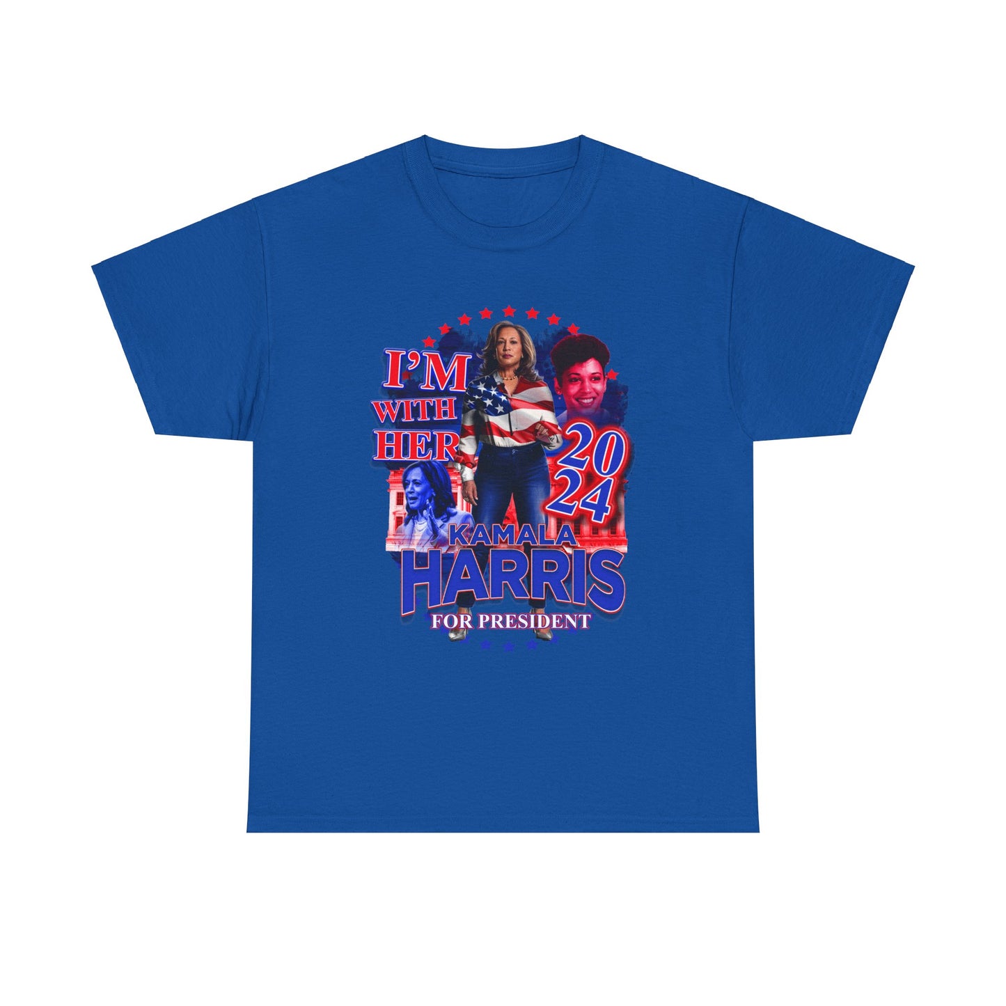 "I'm With Her" Kamala Harris 2024 Presidential Campaign Tee