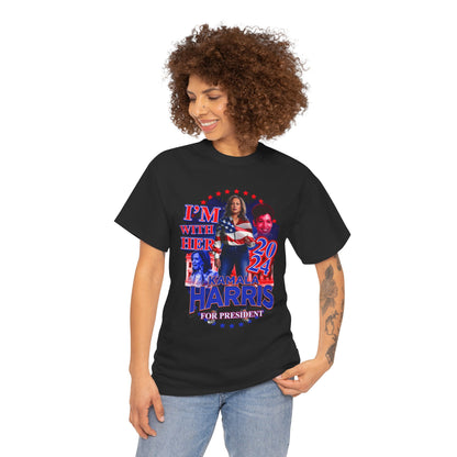 "I'm With Her" Kamala Harris 2024 Presidential Campaign Tee