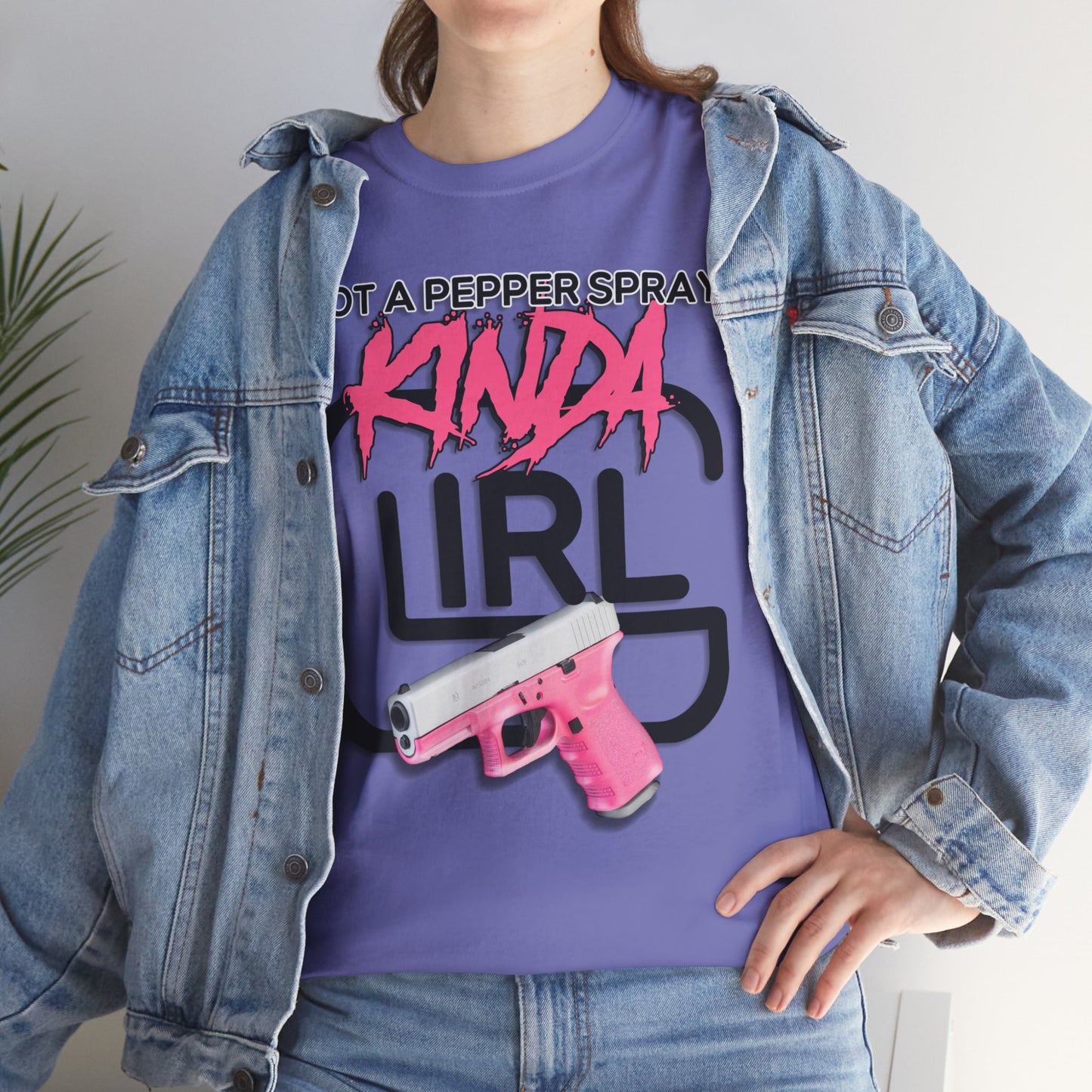 "Not a Pepper Spray Kinda Girl" T-Shirt