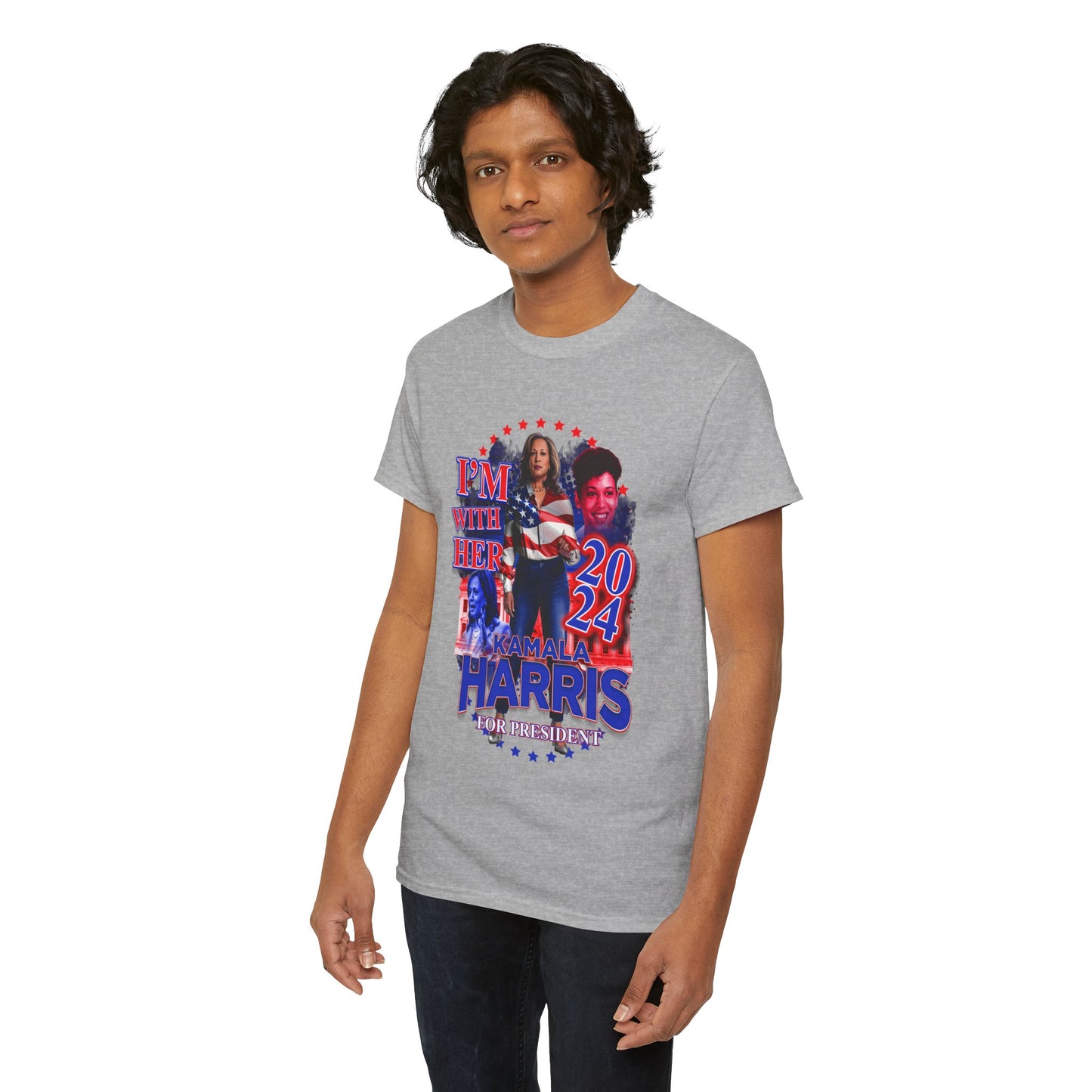 "I'm With Her" Kamala Harris 2024 Presidential Campaign Tee