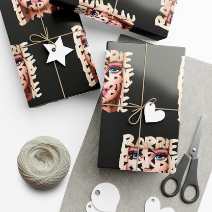 Barb Face Gift Wrap Papers