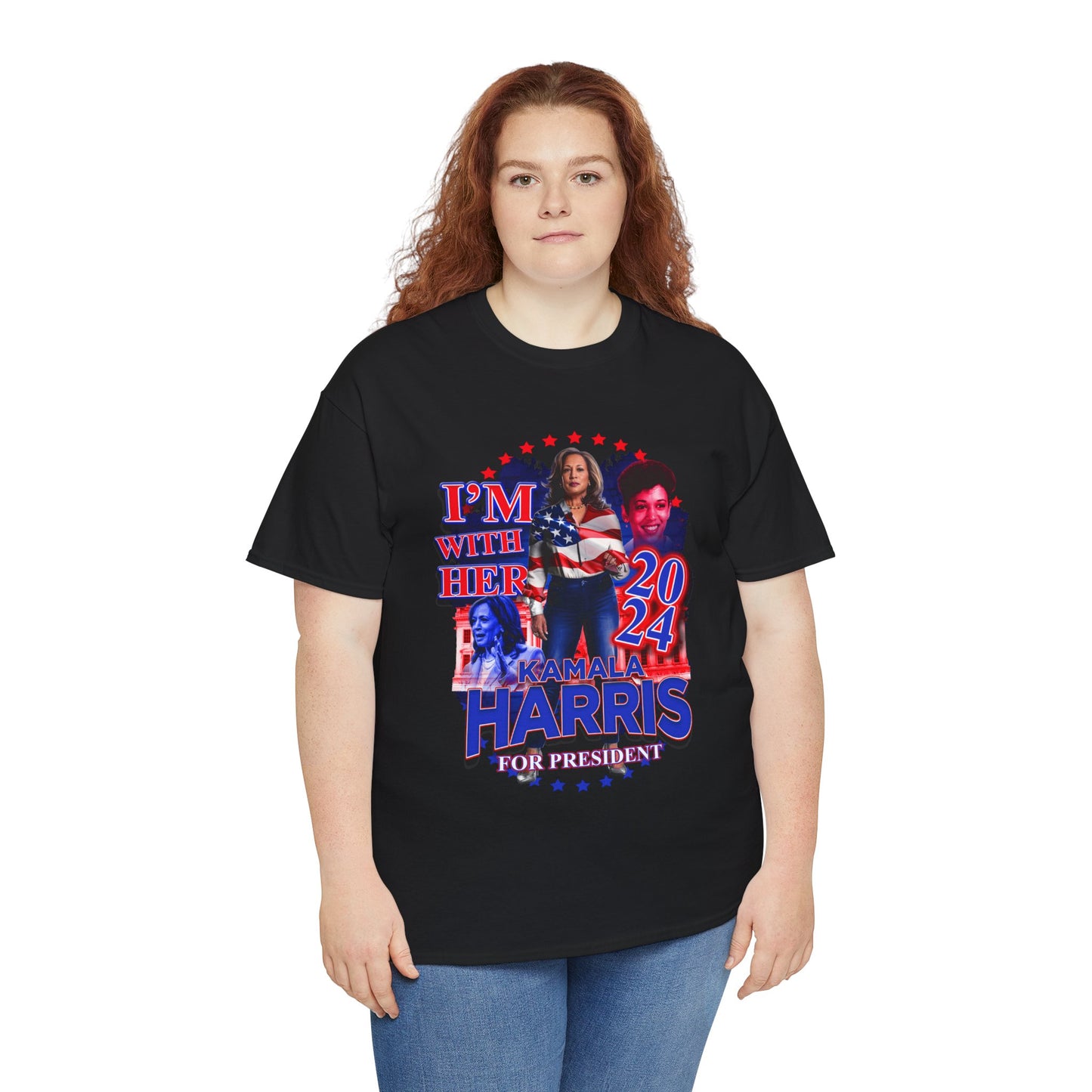 "I'm With Her" Kamala Harris 2024 Presidential Campaign Tee