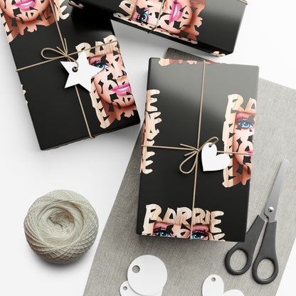 Barb Face Gift Wrap Papers