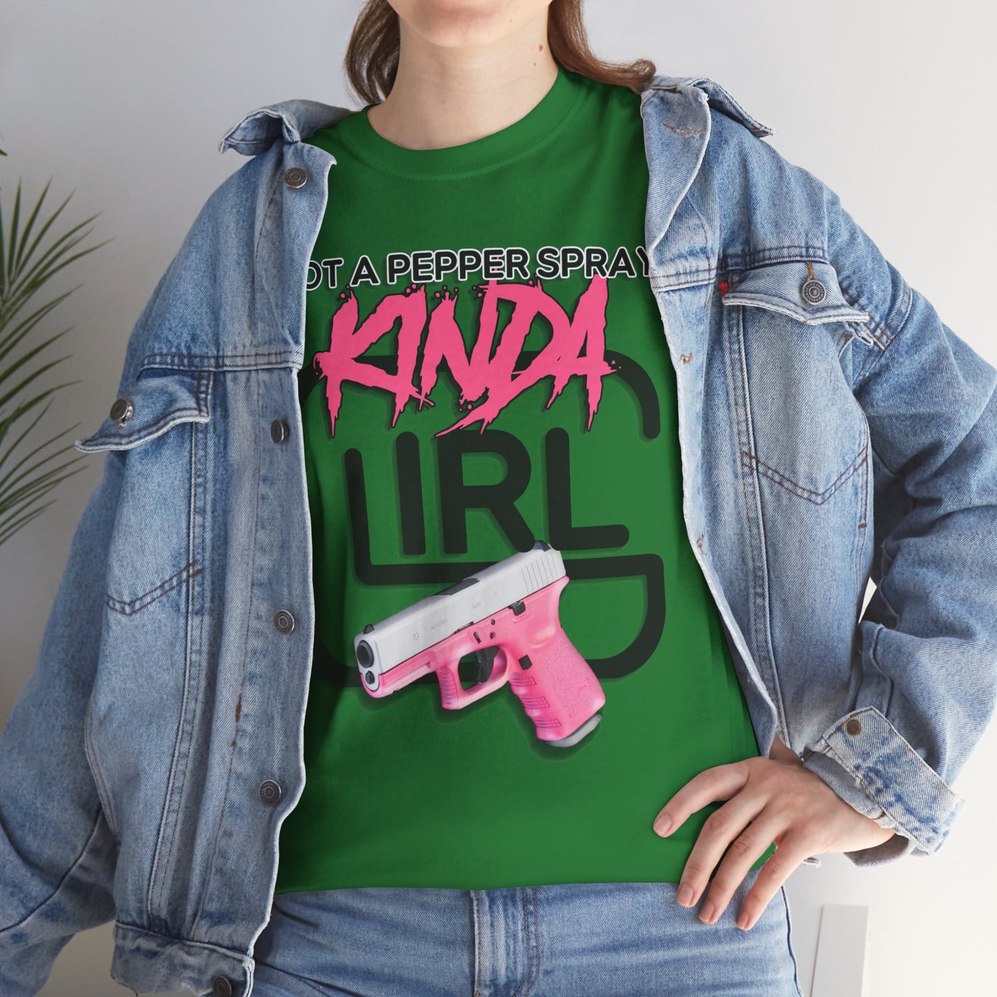 "Not a Pepper Spray Kinda Girl" T-Shirt