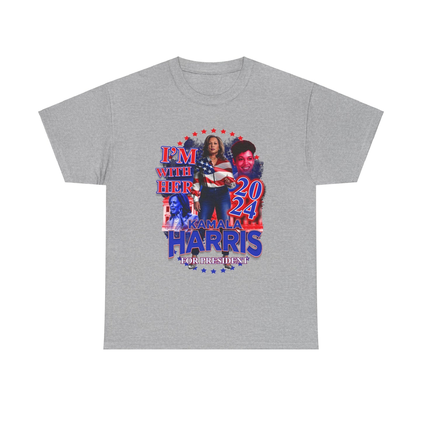 "I'm With Her" Kamala Harris 2024 Presidential Campaign Tee