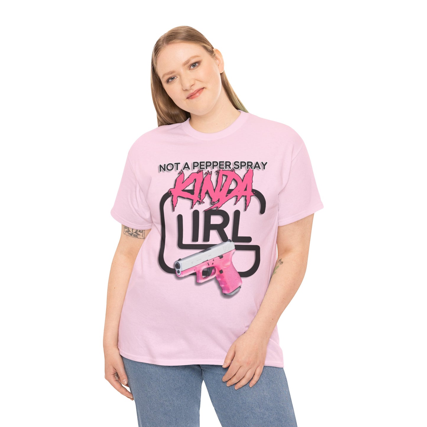 "Not a Pepper Spray Kinda Girl" T-Shirt