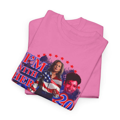 "I'm With Her" Kamala Harris 2024 Presidential Campaign Tee