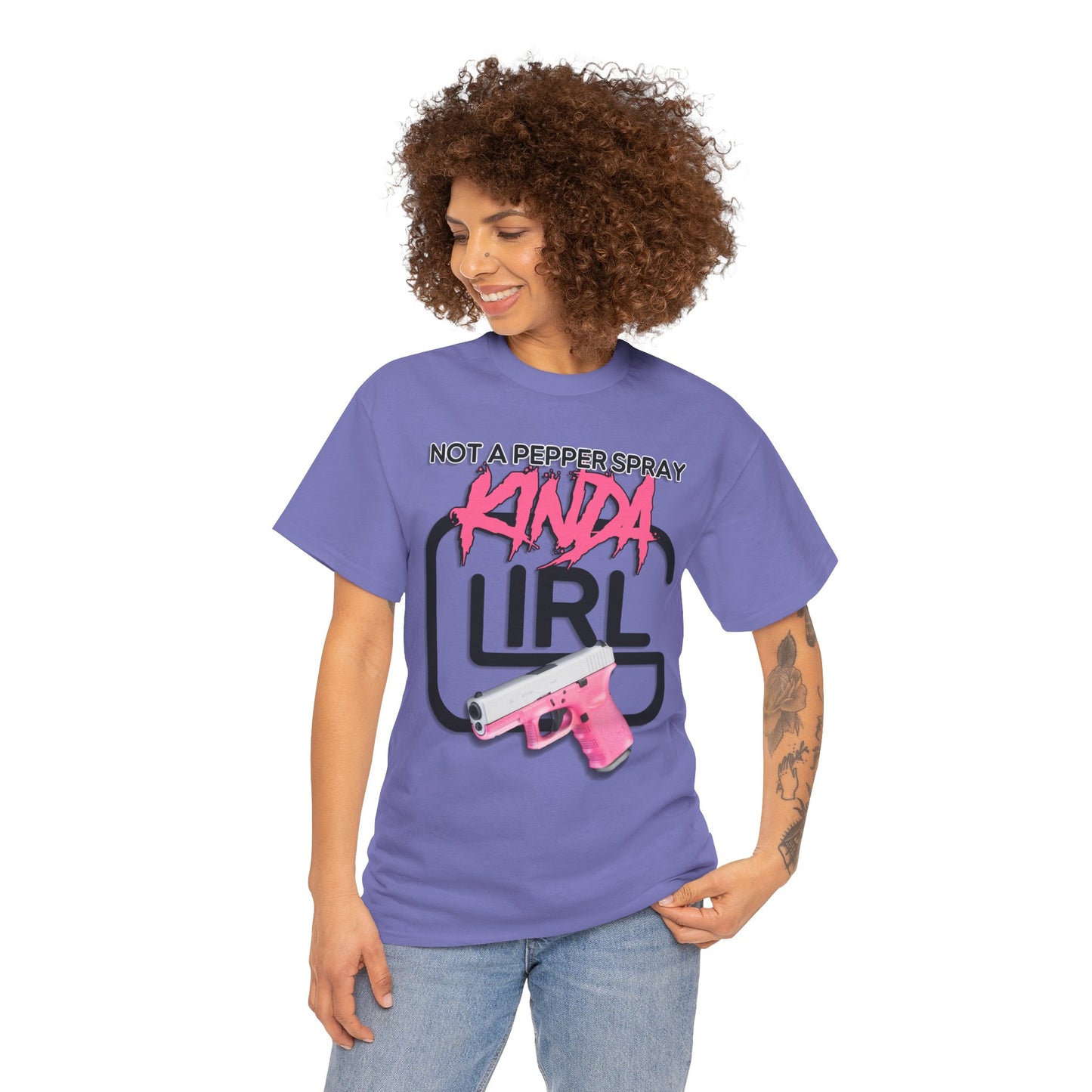 "Not a Pepper Spray Kinda Girl" T-Shirt