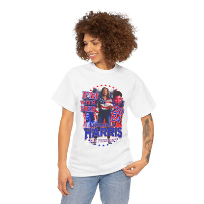 "I'm With Her" Kamala Harris 2024 Presidential Campaign Tee