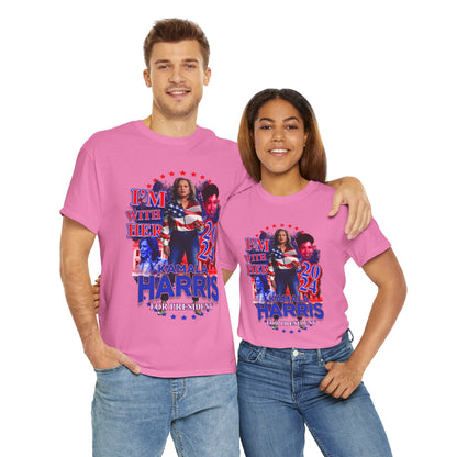 "I'm With Her" Kamala Harris 2024 Presidential Campaign Tee