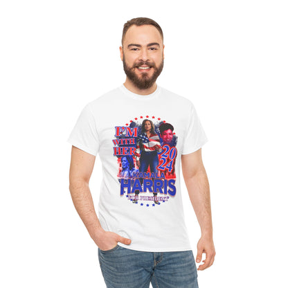 "I'm With Her" Kamala Harris 2024 Presidential Campaign Tee