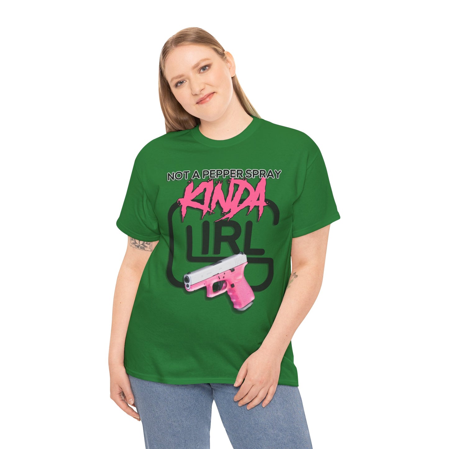 "Not a Pepper Spray Kinda Girl" T-Shirt