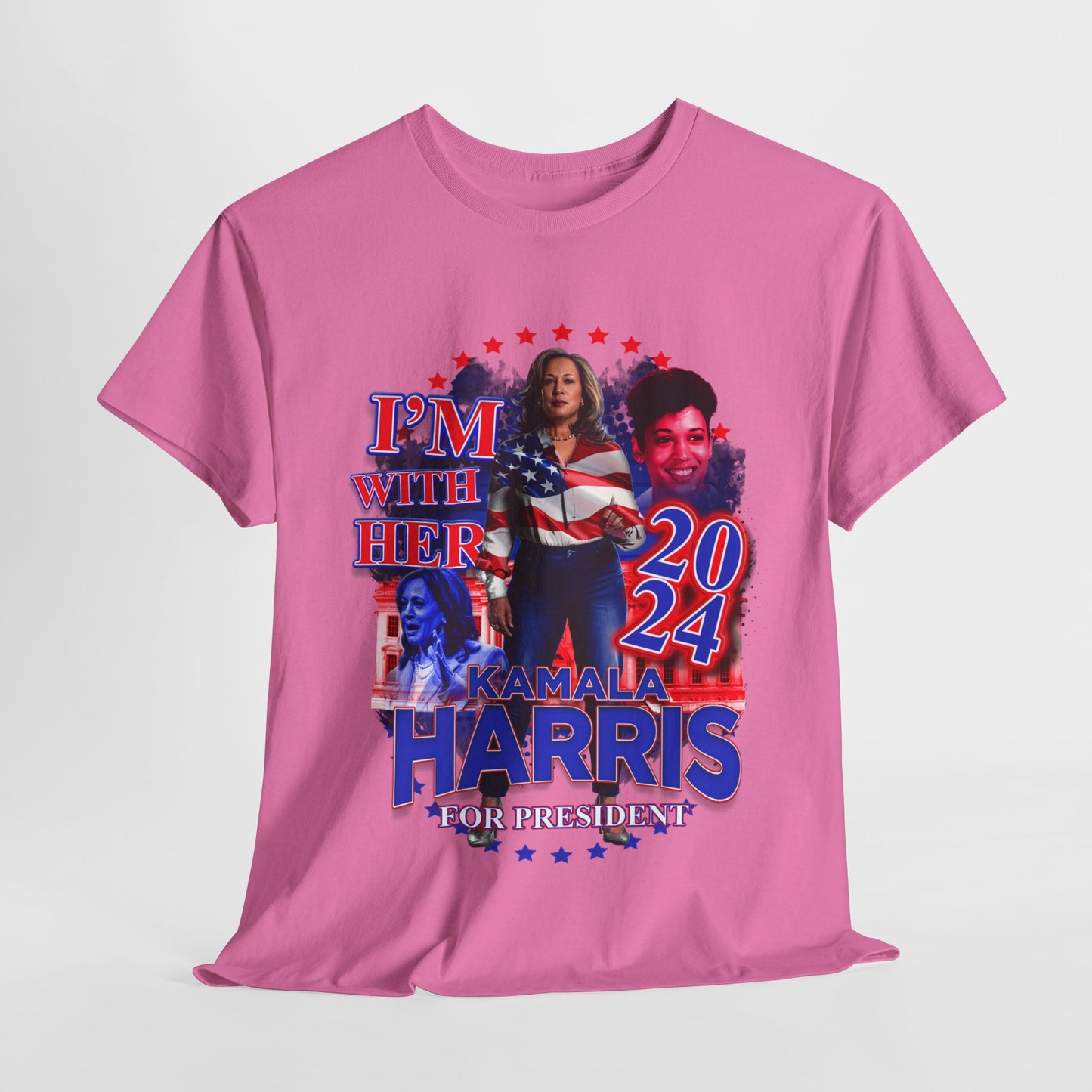 "I'm With Her" Kamala Harris 2024 Presidential Campaign Tee