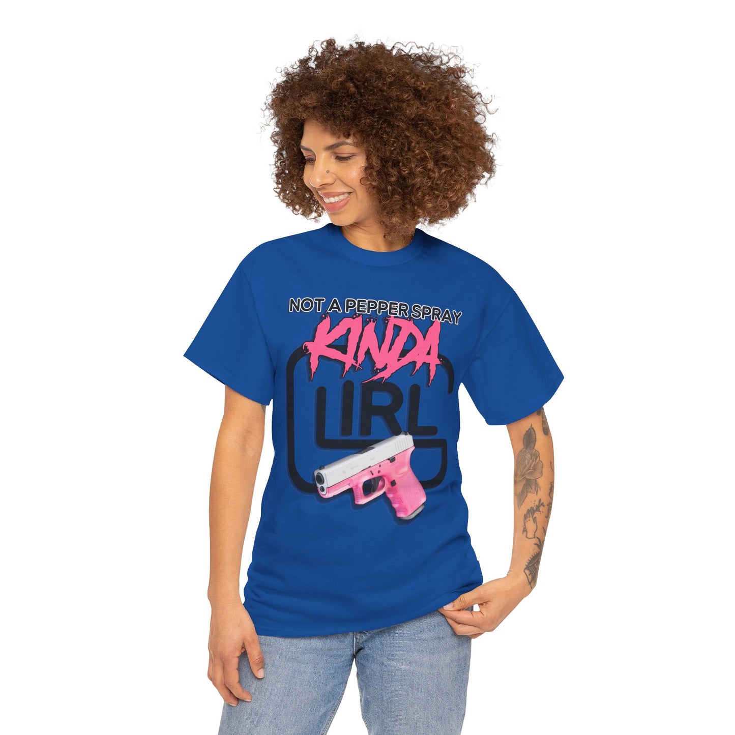 "Not a Pepper Spray Kinda Girl" T-Shirt