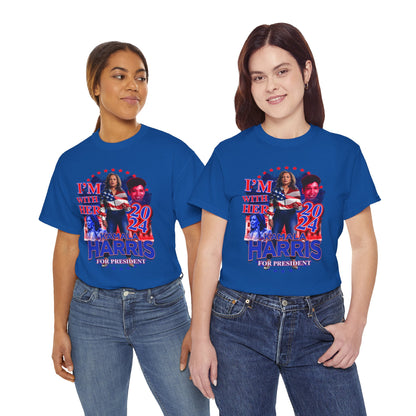 "I'm With Her" Kamala Harris 2024 Presidential Campaign Tee