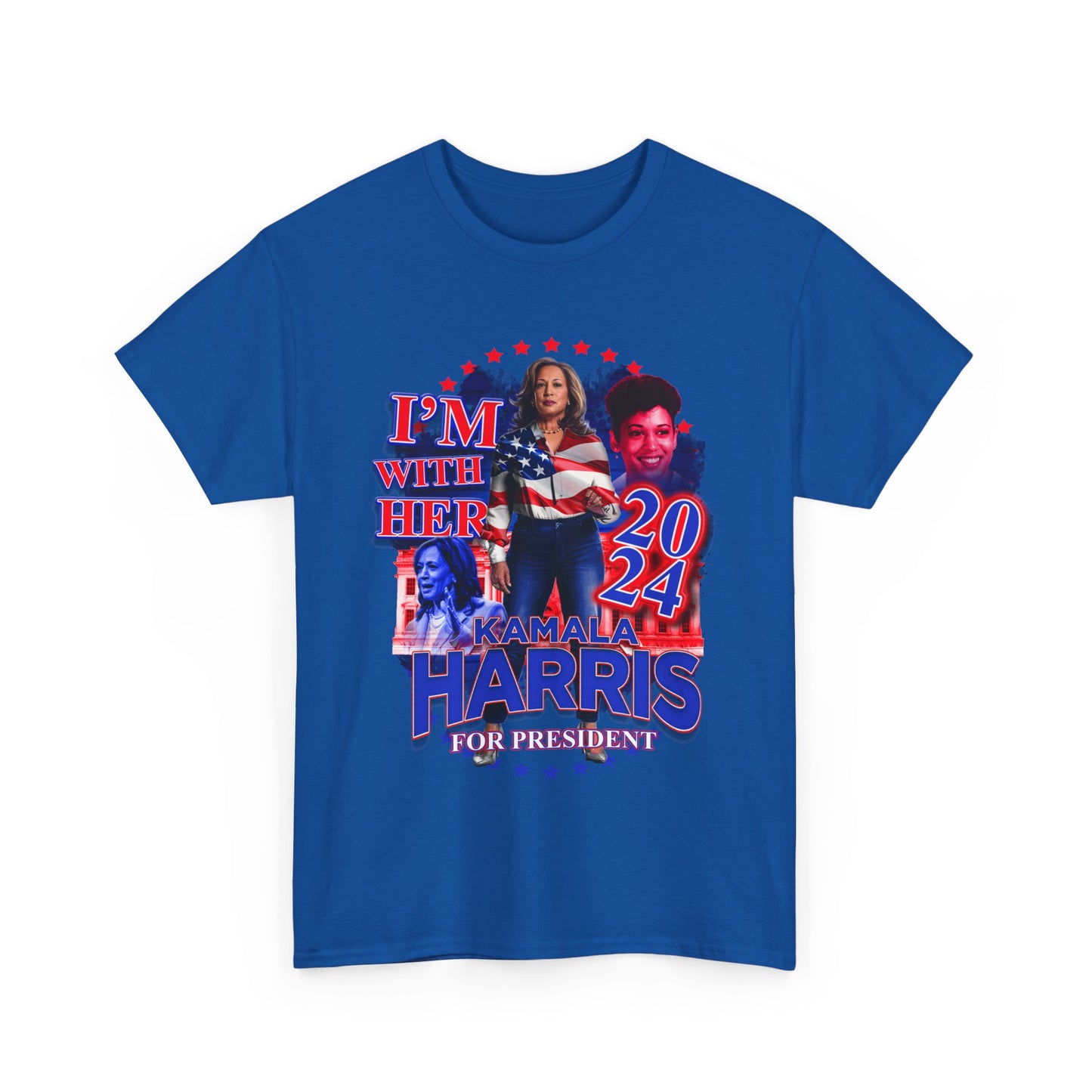 "I'm With Her" Kamala Harris 2024 Presidential Campaign Tee