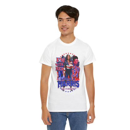 "I'm With Her" Kamala Harris 2024 Presidential Campaign Tee