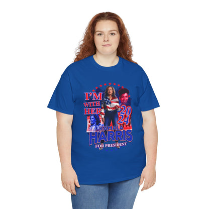 "I'm With Her" Kamala Harris 2024 Presidential Campaign Tee