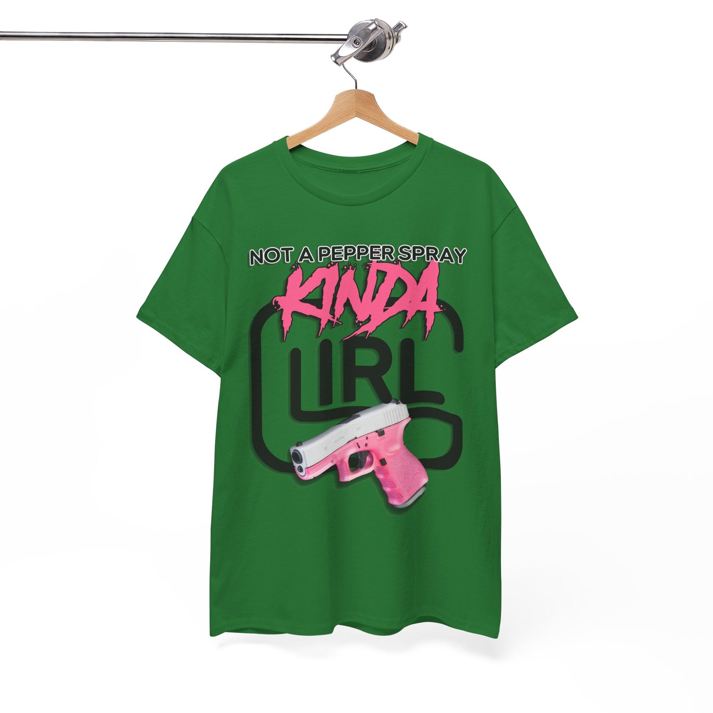 "Not a Pepper Spray Kinda Girl" T-Shirt