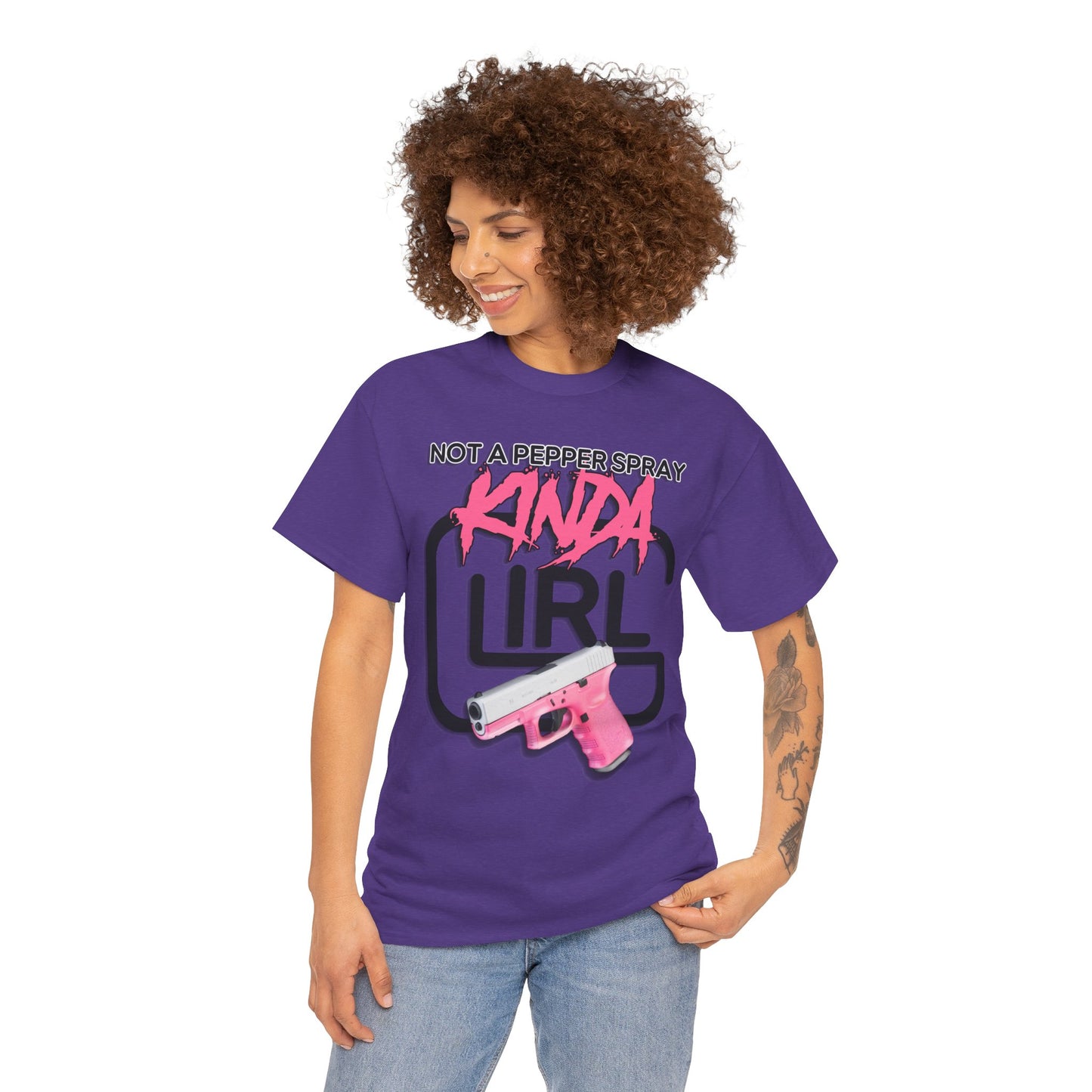 "Not a Pepper Spray Kinda Girl" T-Shirt