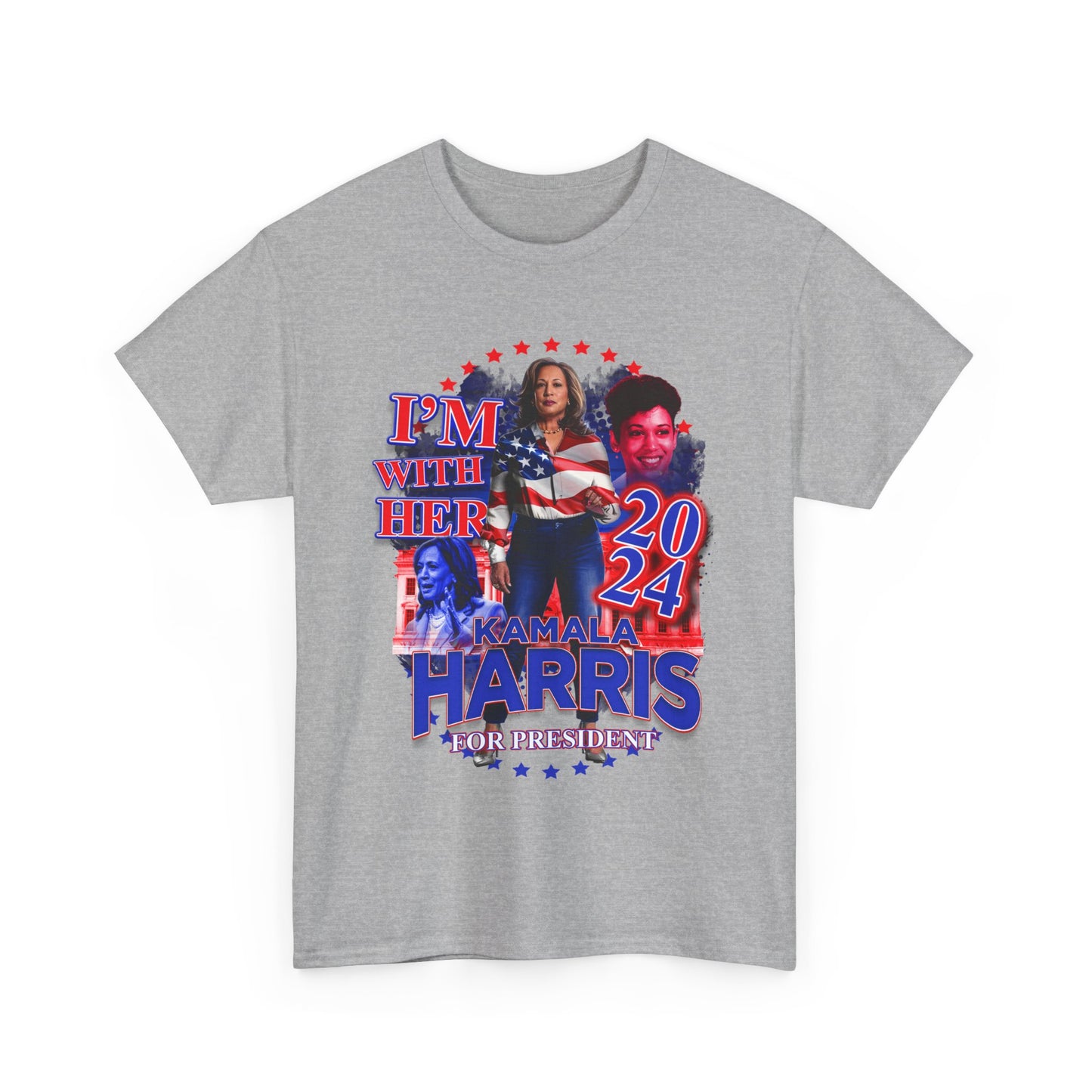 "I'm With Her" Kamala Harris 2024 Presidential Campaign Tee