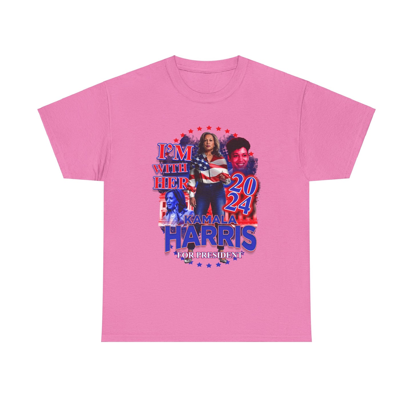 "I'm With Her" Kamala Harris 2024 Presidential Campaign Tee