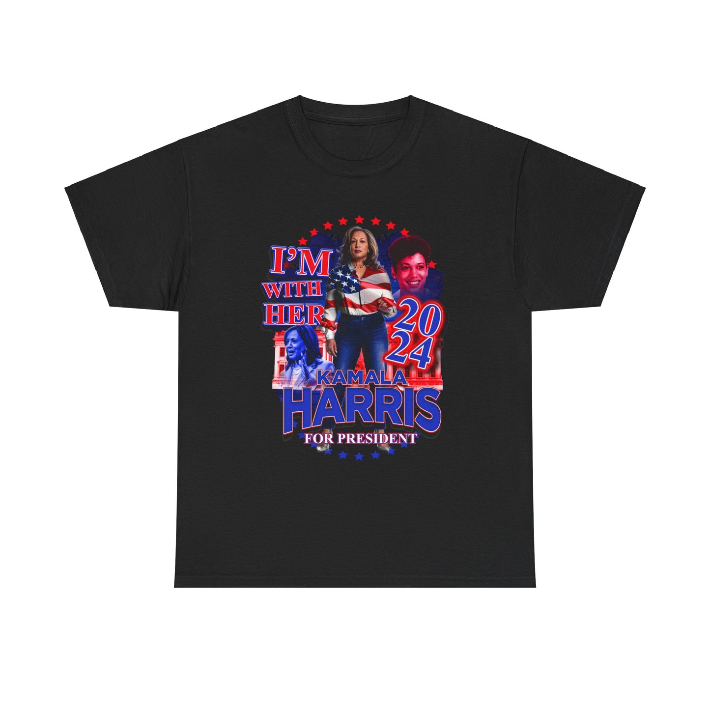 "I'm With Her" Kamala Harris 2024 Presidential Campaign Tee