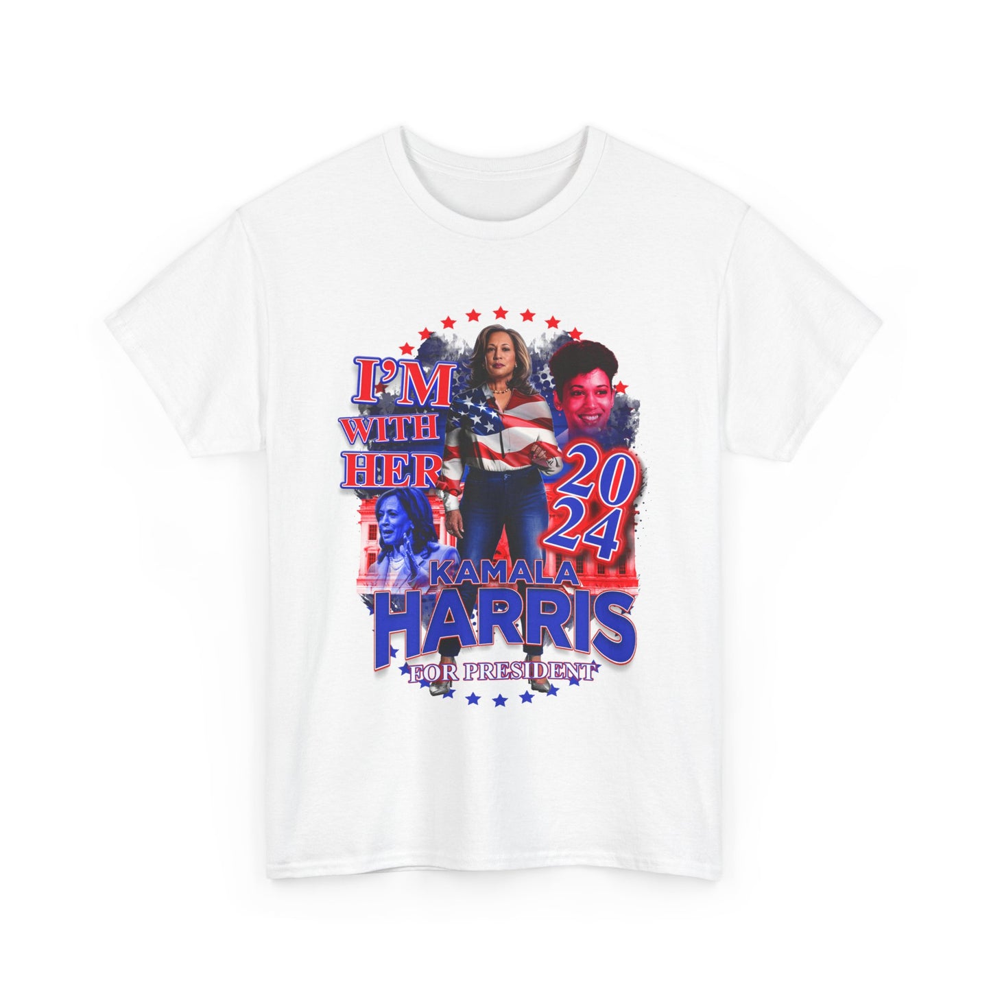 "I'm With Her" Kamala Harris 2024 Presidential Campaign Tee