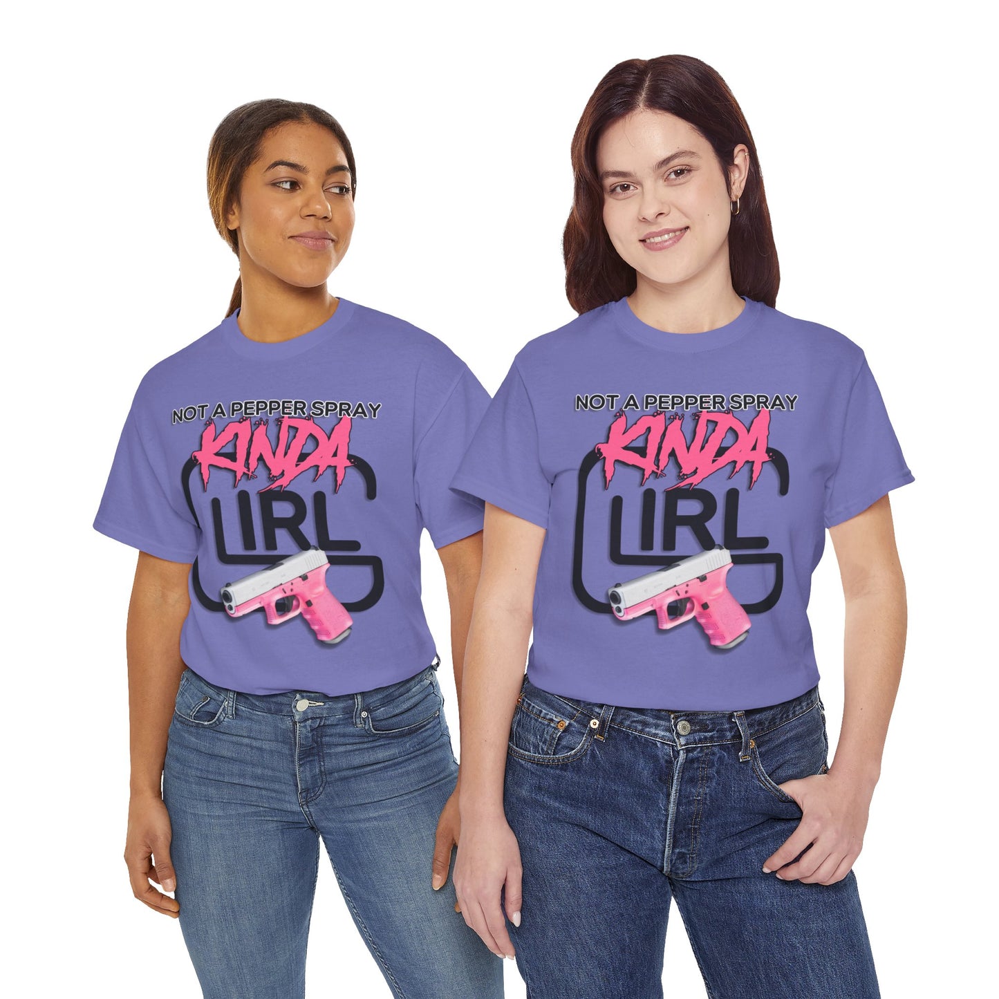 "Not a Pepper Spray Kinda Girl" T-Shirt