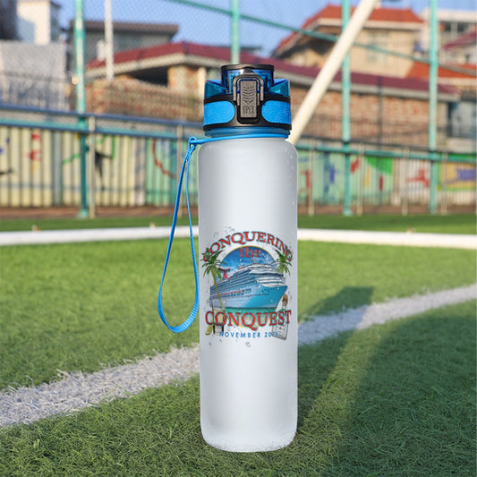 Carnival Conquest Cruise Sports Water Bottle 32oz