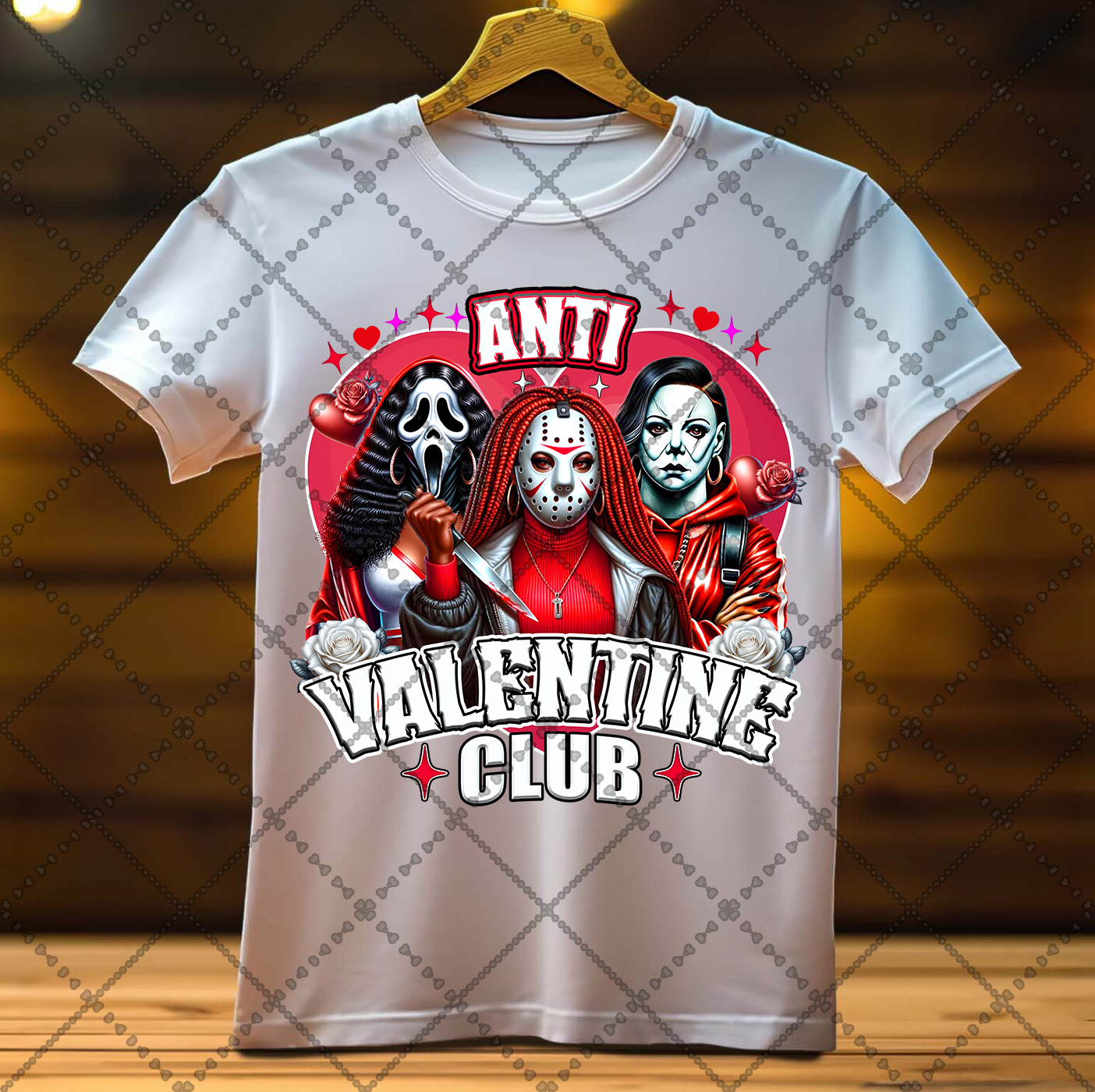 Anti-Valentine’s Day Ghost Face (11 inch)