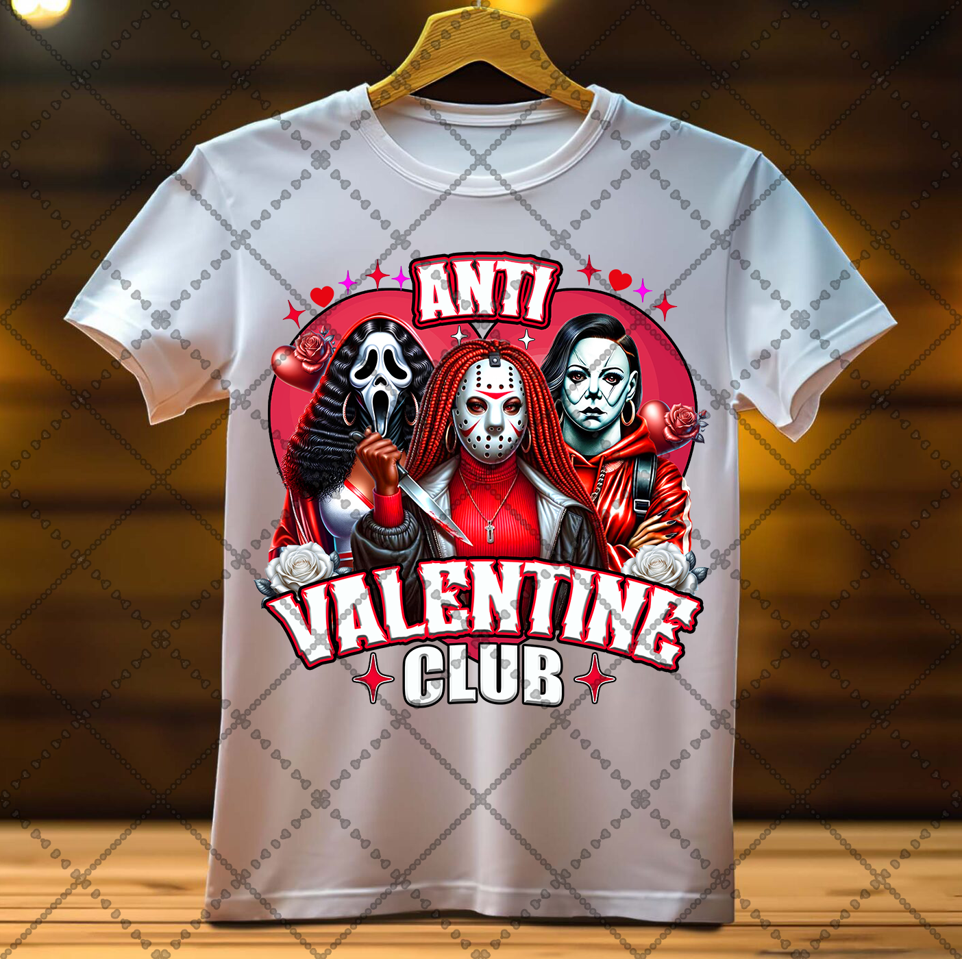 Anti-Valentine’s Day Ghost Face (11 inch)