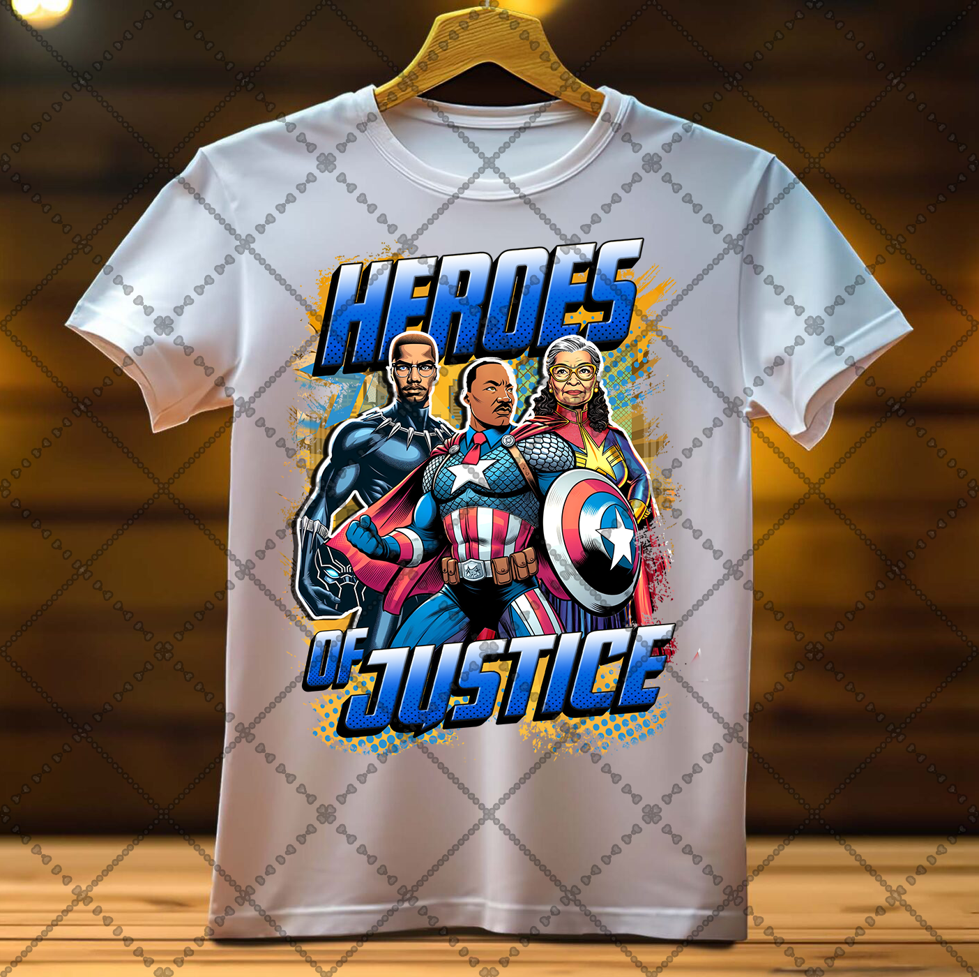 Heroes of Justice – DTF Transfer Collection